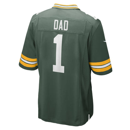 Number 1 Dad Green Bay Packers Game Jersey - Green | NFL Jerseys