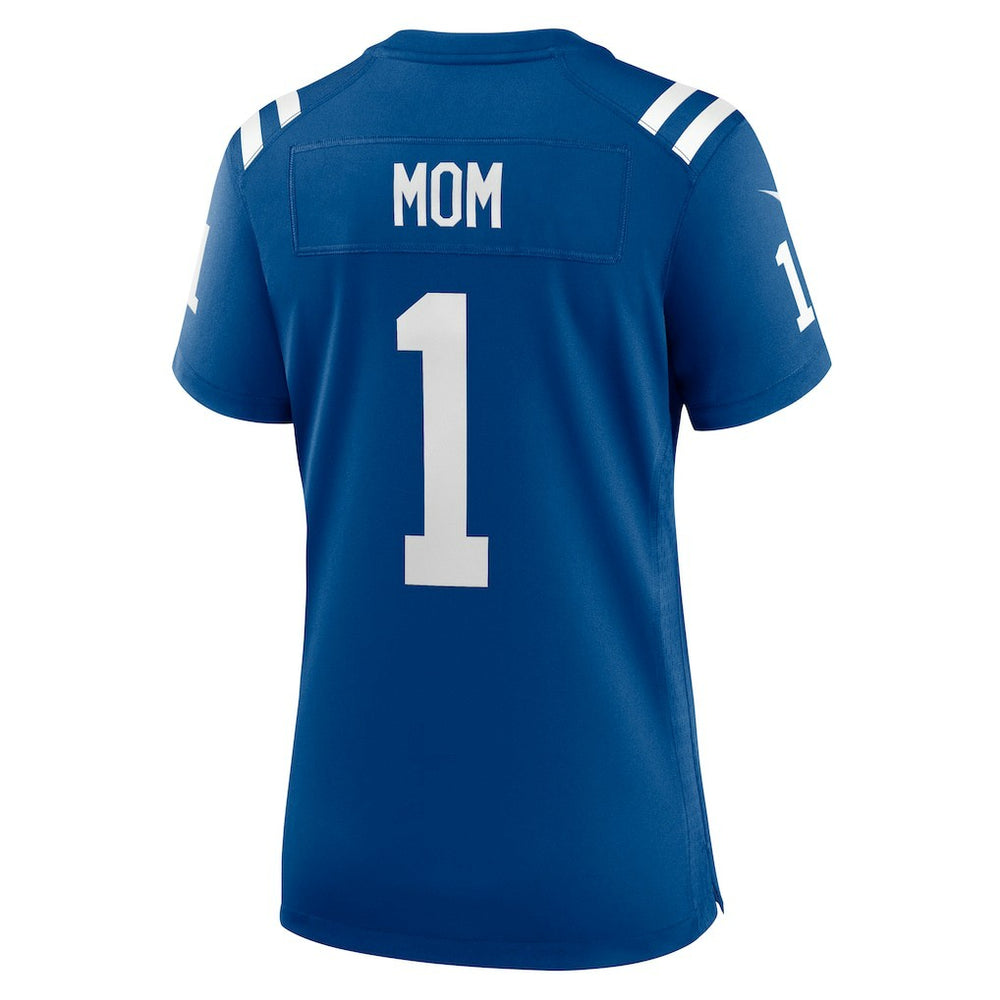 Number 1 Mom Indianapolis Colts Women's Game Jersey Royal - Nike
