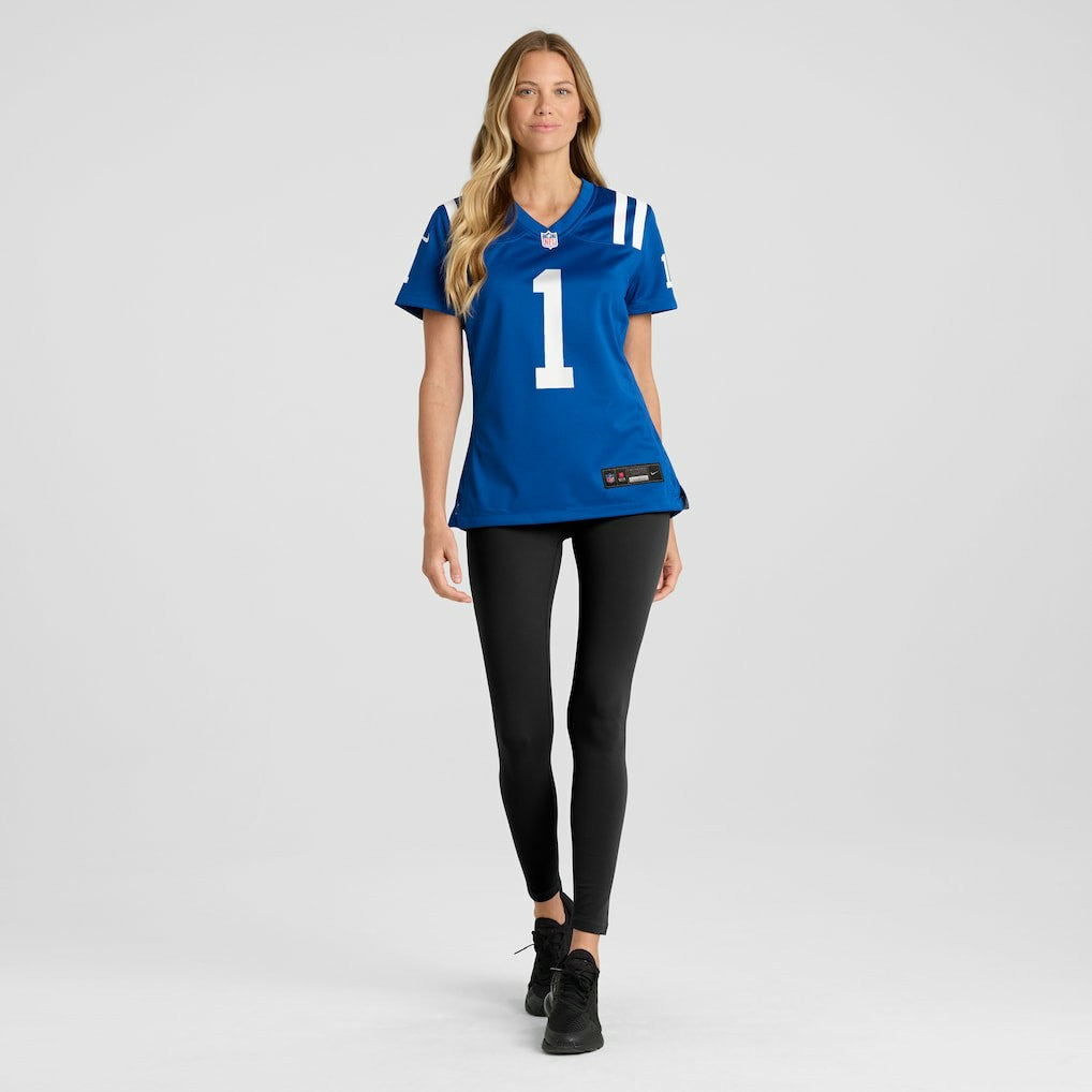 Number 1 Mom Indianapolis Colts Women's Game Jersey Royal - Nike