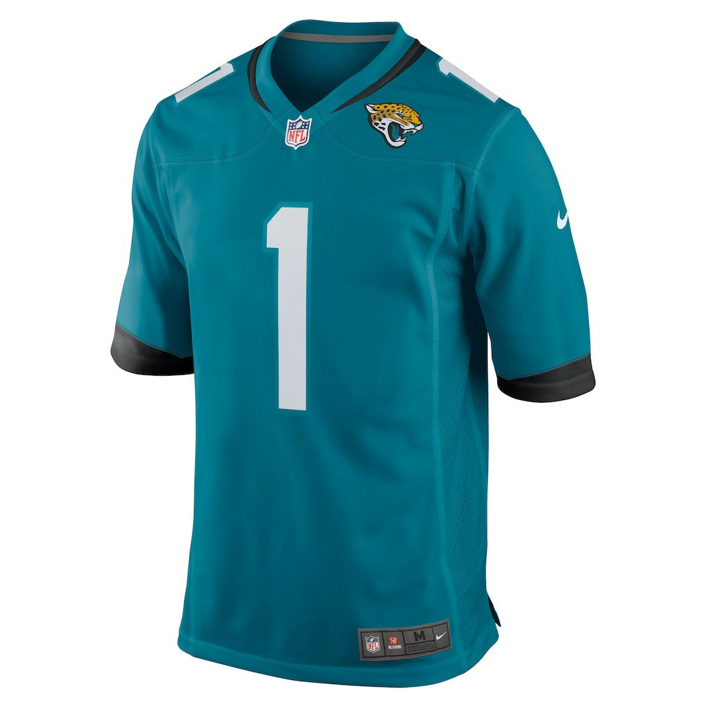 Number 1 Dad Jacksonville Jaguars Game Jersey - Teal | NFL Jerseys