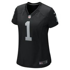 Number 1 Mom Las Vegas Raiders Women's Game Jersey Black - Nike