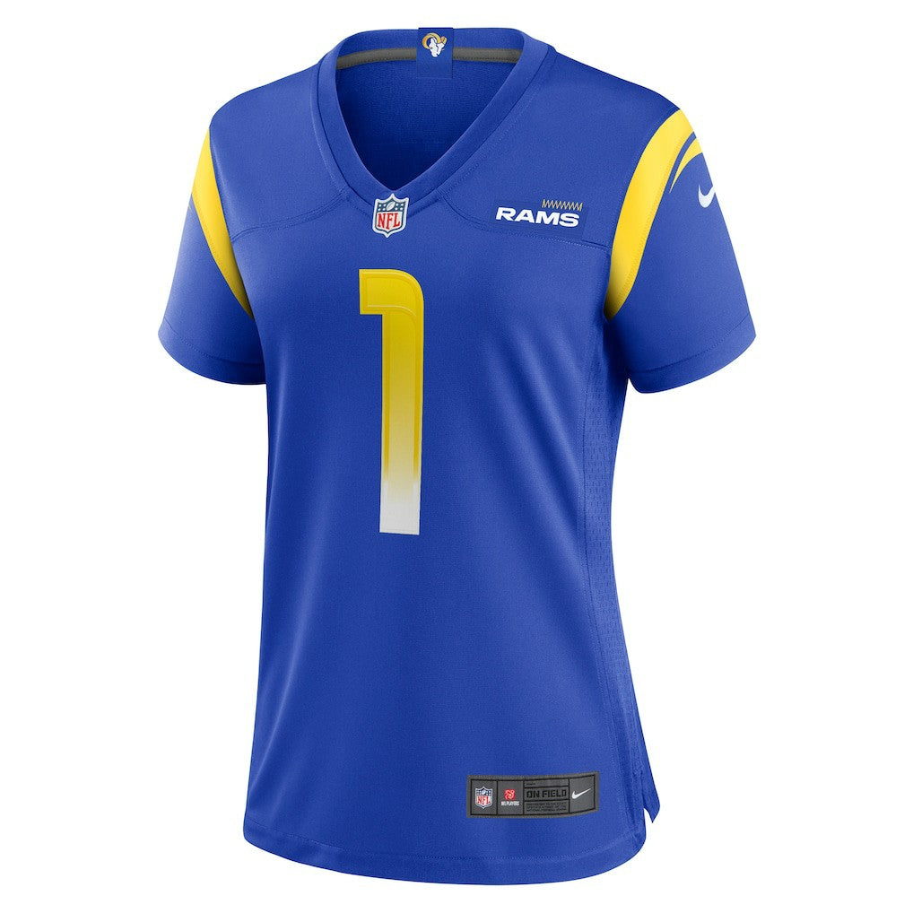 Number 1 Mom Los Angeles Rams Women's Game Jersey Royal - Nike