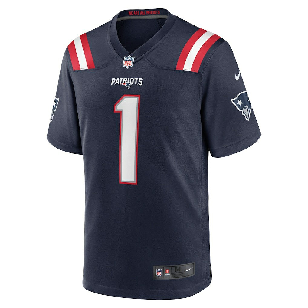 Number 1 Dad New England Patriots Game Jersey Navy - Nike