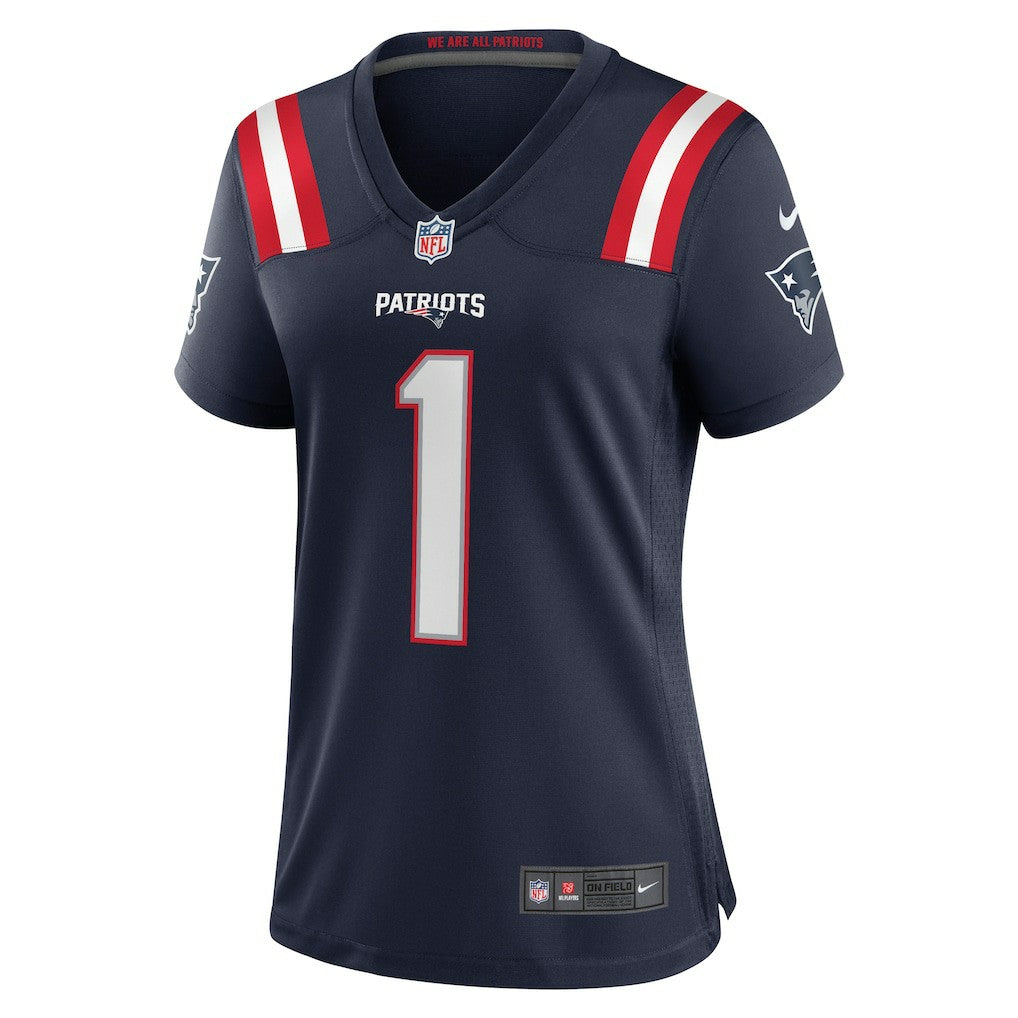 Number 1 Mom New England Patriots Women's Game Jersey Navy - Nike