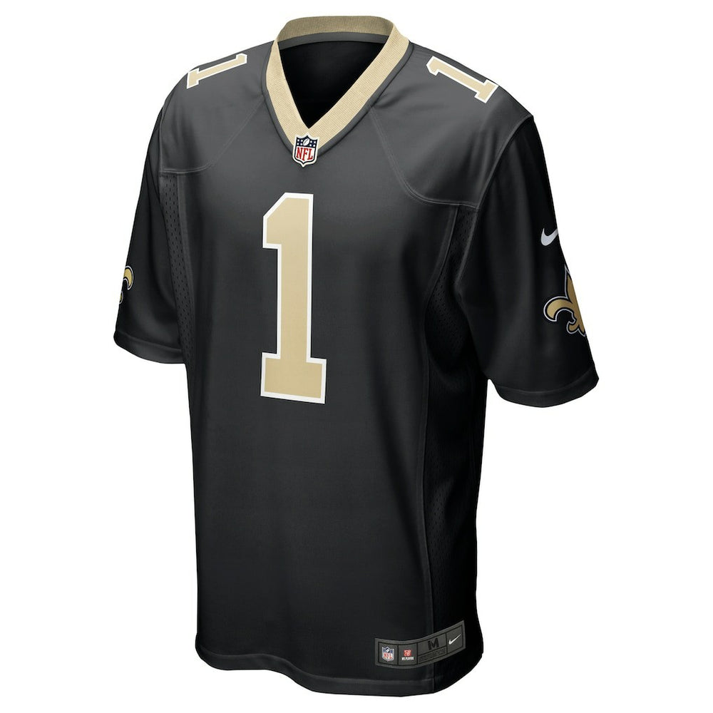 Number 1 Dad New Orleans Saints Game Jersey Black - Nike