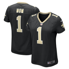 Number 1 Mom New Orleans Saints Women's Game Jersey Black - Nike