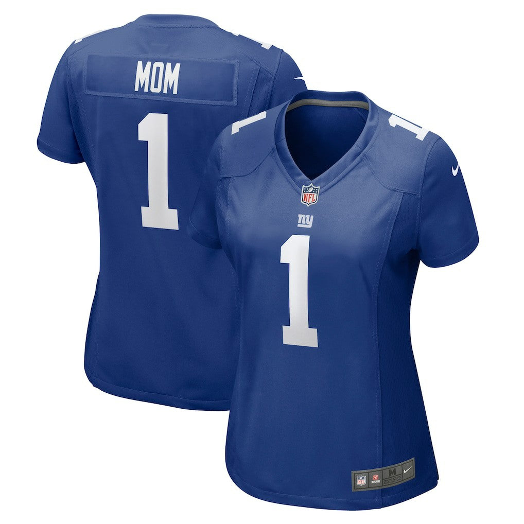 Number 1 Mom New York Giants Women's Game Jersey Royal - Nike