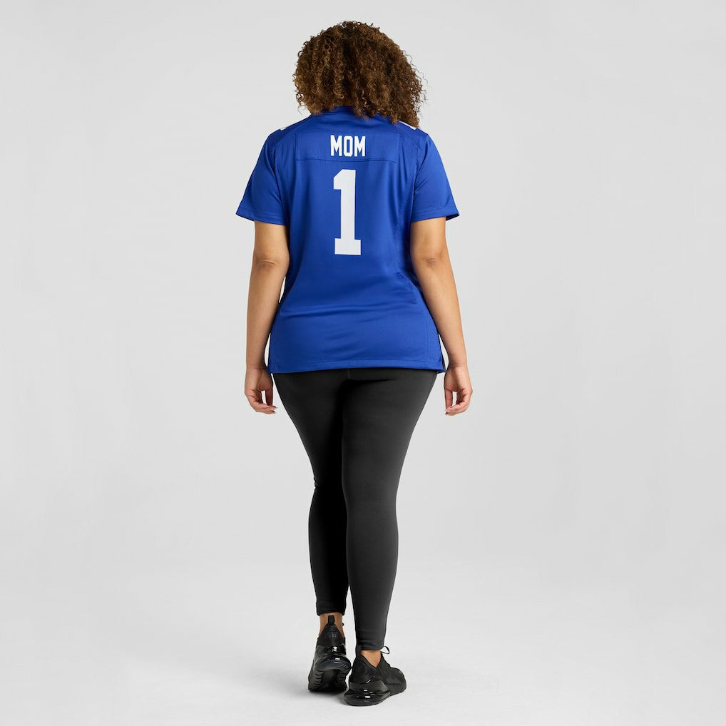 Number 1 Mom New York Giants Women's Game Jersey Royal - Nike