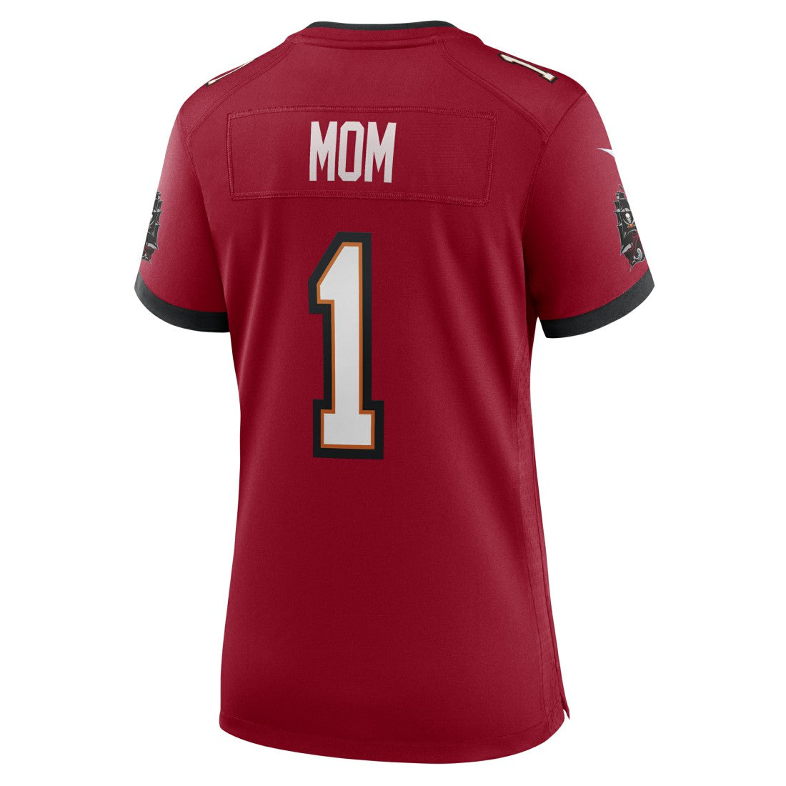 Number 1 Mom Tampa Bay Buccaneers Women's Game Jersey - Red | NFL Jerseys