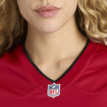 Number 1 Mom Tampa Bay Buccaneers Women's Game Jersey - Red | NFL Jerseys