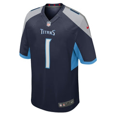 Number 1 Dad Tennessee Titans Game Jersey Navy - Nike