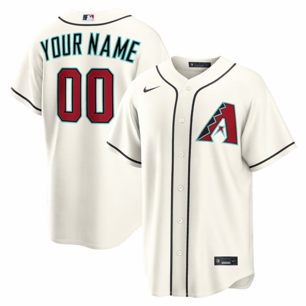 Arizona Diamondbacks Nike Home Replica Custom Jersey Sale