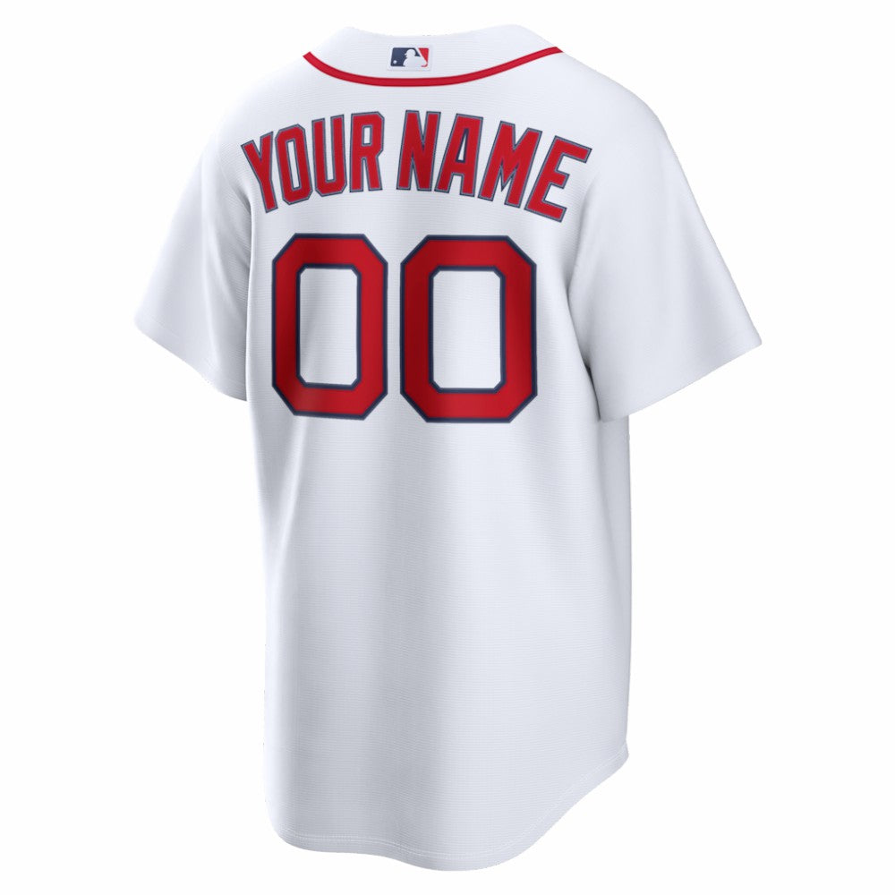 Boston Red Sox Nike Home Replica Custom Jersey - White | MLB Jerseys
