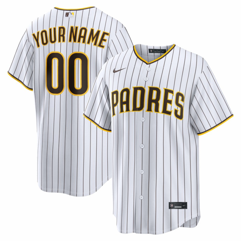 San Diego Padres Nike Home Replica Custom Jersey Near Me