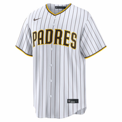 San Diego Padres Nike Home Replica Custom Jersey - White | MLB Jerseys