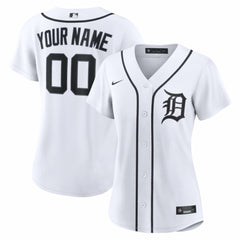 Detroit Tigers Nike Women's Home Replica Custom Jersey Sale