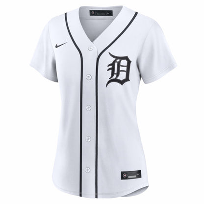 Detroit Tigers Nike Women's Home Replica Custom Jersey - White | MLB Jerseys