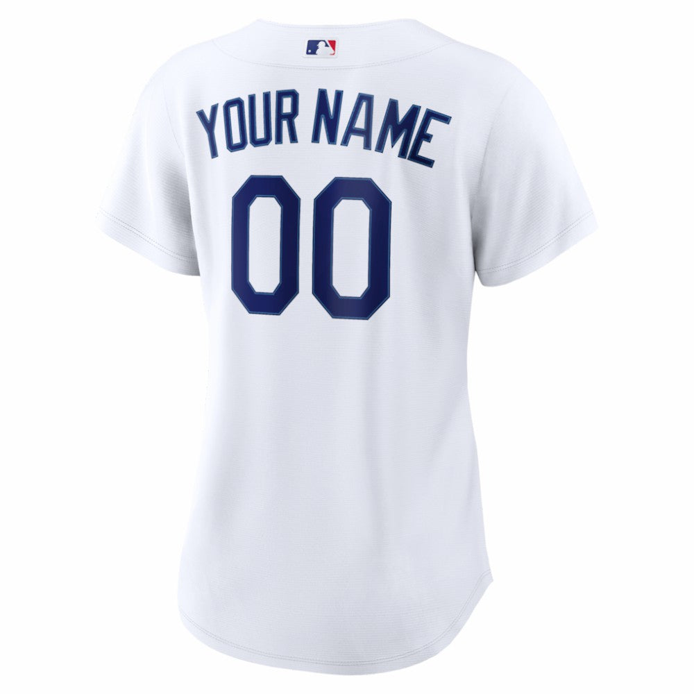 Los Angeles Dodgers Nike Women's Home Replica Custom Jersey Online