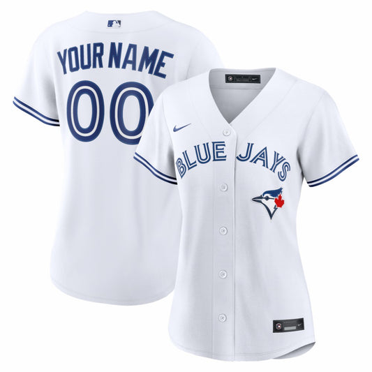 Toronto Blue Jays Nike Women's Home Replica Custom Jersey - White | MLB Jerseys