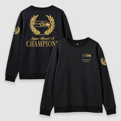 Seattle Seahawks Super Bowl LX Champions USA 250 NFL Gold Standard Fleece Sweatshirt Black - Fanatics
