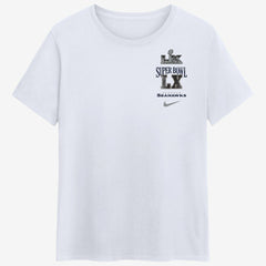 Seattle Seahawks Women's Super Bowl LX Champions Long Ball T-Shirt White - Nike
