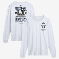 Seattle Seahawks Super Bowl LX Champions Long Ball Long Sleeve T-Shirt White - Nike