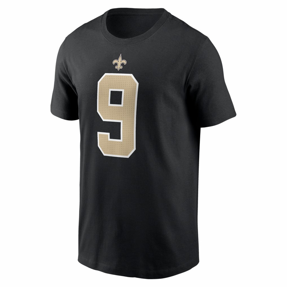 Drew Brees New Orleans Saints Retired Player Name & Number T-Shirt Black - Nike