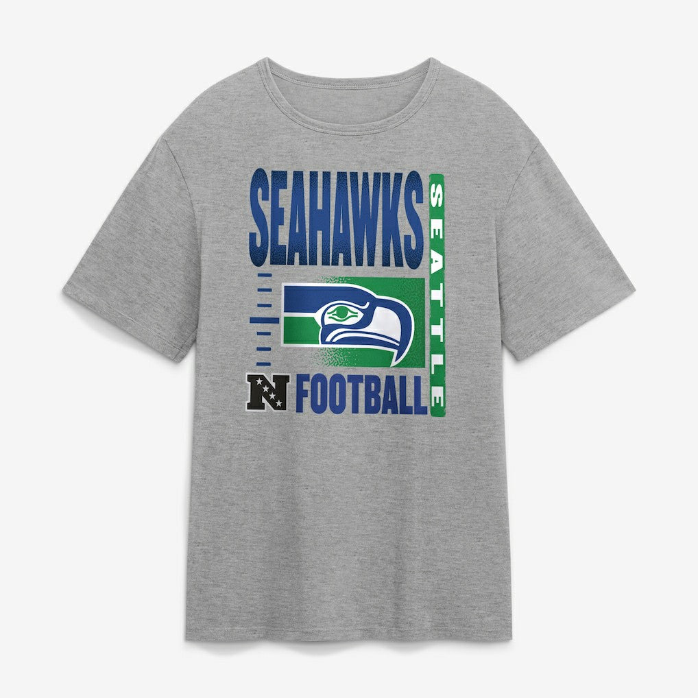 Seattle Seahawks Classic Legacy T-Shirt Steel - Fanatics