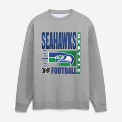 Seattle Seahawks Classic Legacy Fleece Sweatshirt Steel - Fanatics