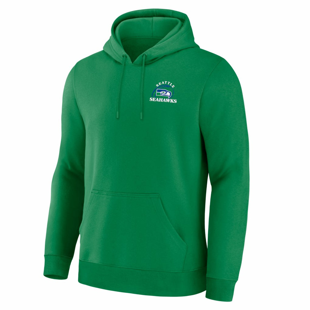 Seattle Seahawks Classic Scribble Legacy Fleece Hoodie Apple Green - Fanatics