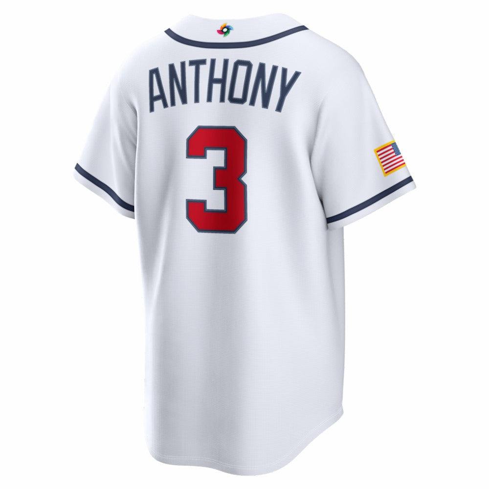 Roman Anthony USA Baseball Nike 2026 World Baseball Classic Home Stadium Jersey Clearance