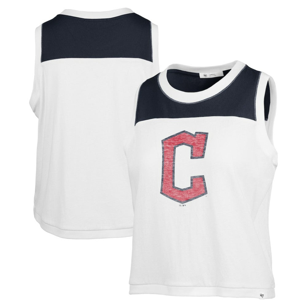 Cleveland Guardians '47 Women's Premier Zoey Waist Length Tank Top for sale