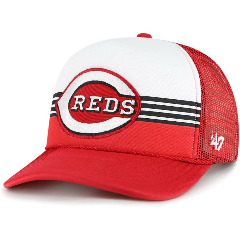 Cincinnati Reds '47 Lift Off Foam Front Mesh Trucker Adjustable Hat for sale