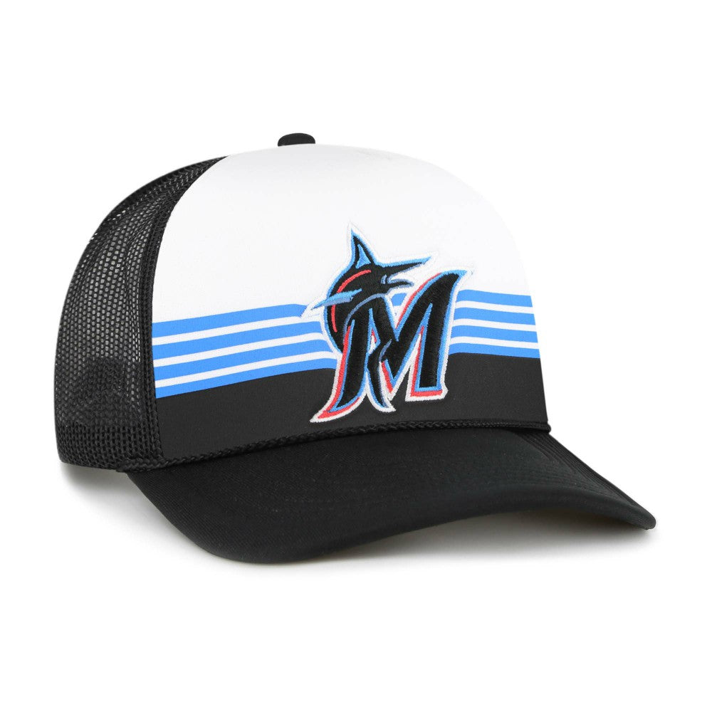 Miami Marlins '47 Lift Off Foam Front Mesh Trucker Adjustable Hat Online