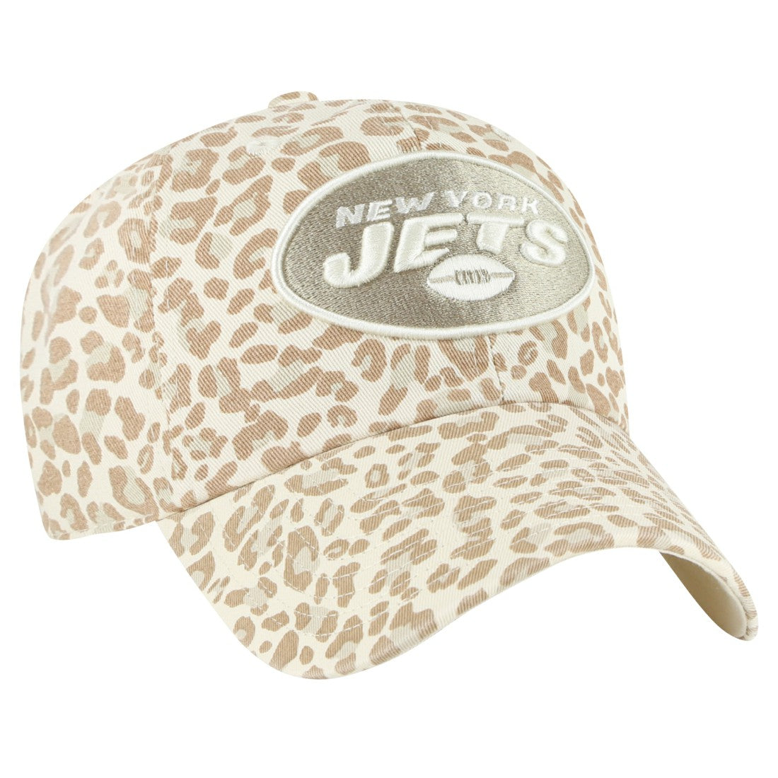 New York Jets '47 Women's Panthera Clean Up Adjustable Hat Natural - NFL