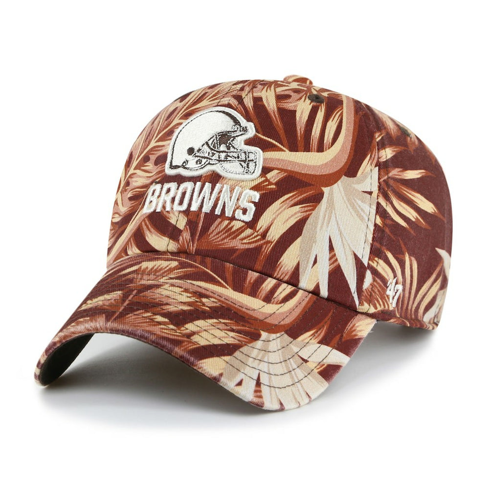 Cleveland Browns '47 Tropicalia Clean Up Adjustable Hat Brown - 47 brand