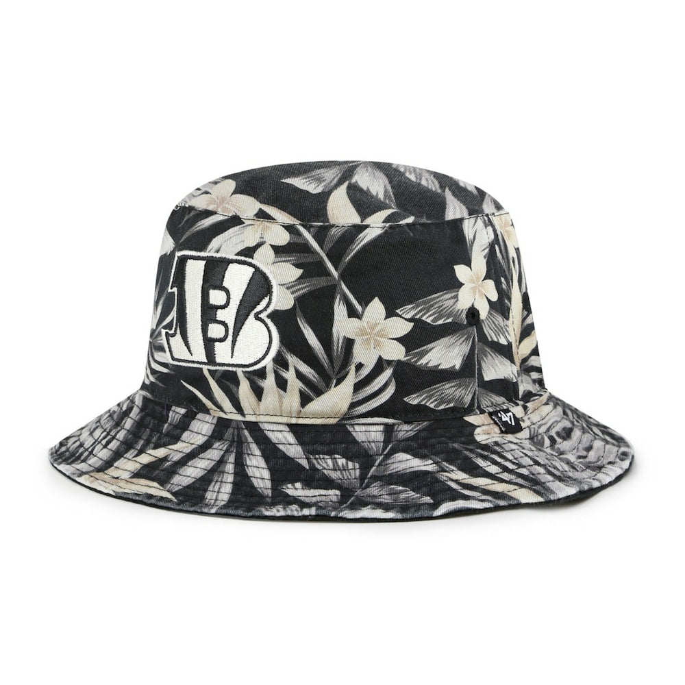 Cincinnati Bengals '47 Tropicalia Bucket Hat Black - 47 brand