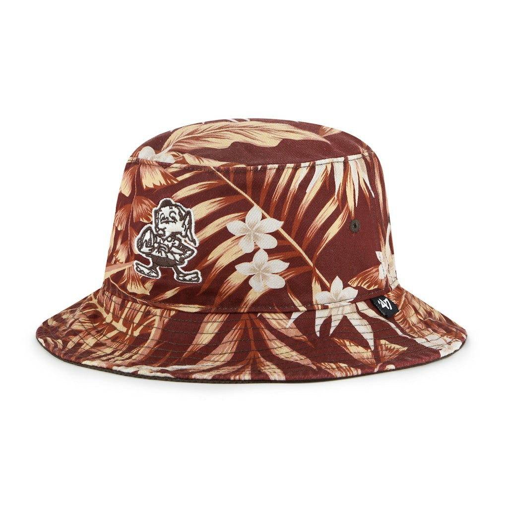 Cleveland Browns '47 Tropicalia Bucket Hat Brown - 47 brand