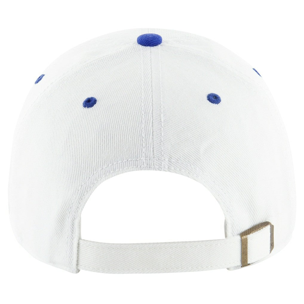 New York Giants '47 Double Header Diamond Clean Up Adjustable Hat White/Royal - 47 brand