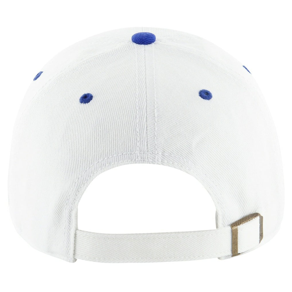New York Giants '47 Double Header Diamond Clean Up Adjustable Hat White/Royal - 47 brand