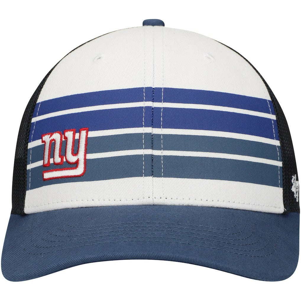 New York Giants '47 Youth Cove Trucker Adjustable Hat White/Blue - 47 brand
