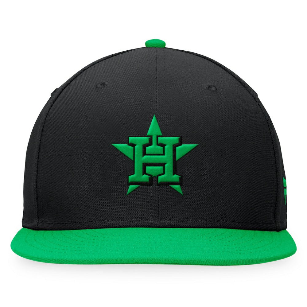 Houston Astros Fanatics Lucky Snapback Hat Clearance