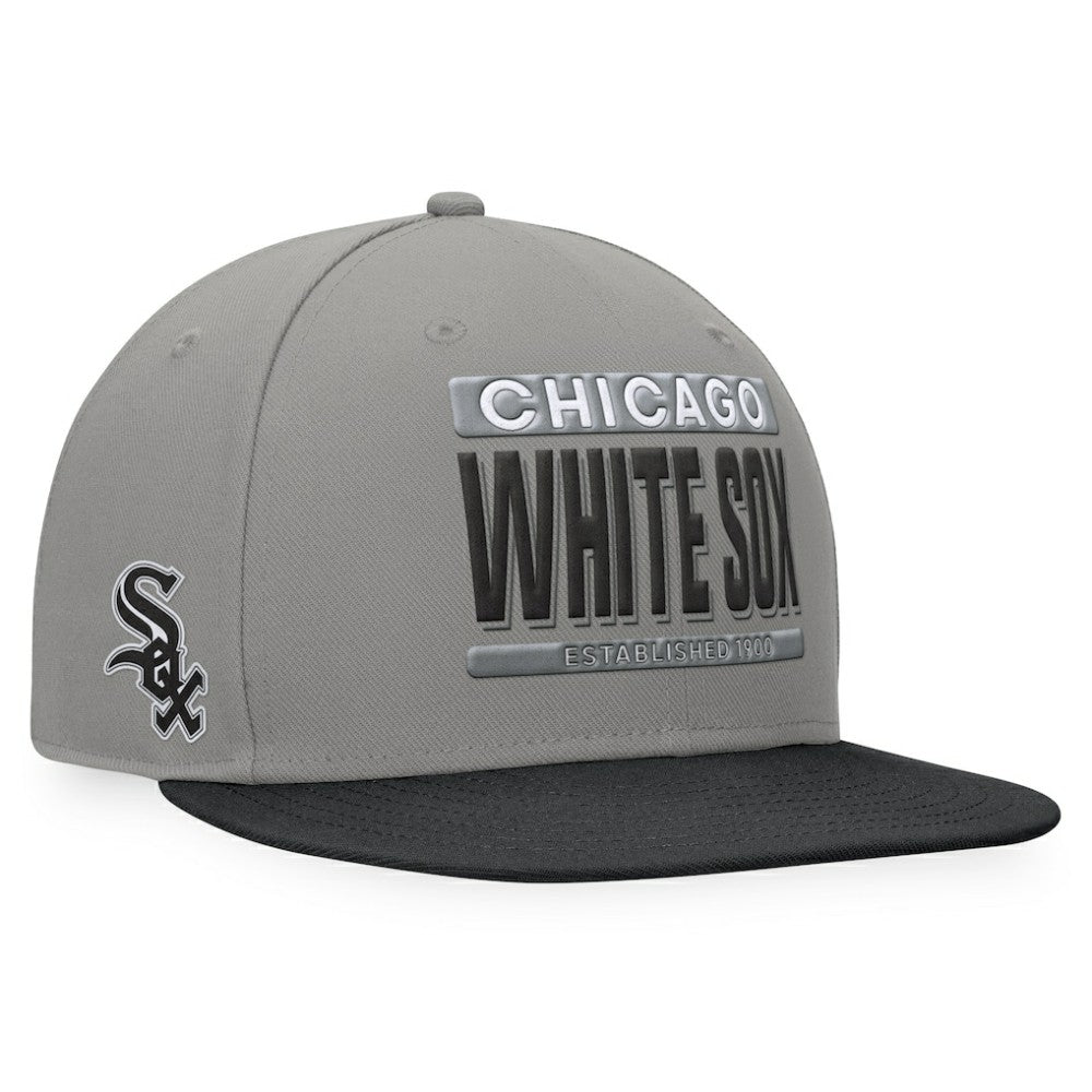 Chicago White Sox Fanatics Line Drive Two-Tone Snapback Hat for sale