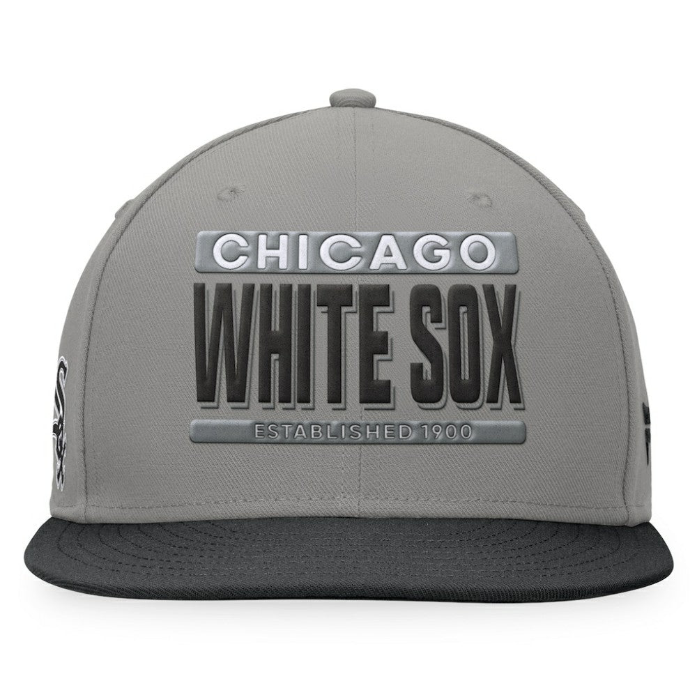 Chicago White Sox Fanatics Line Drive Two-Tone Snapback Hat for sale