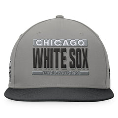 Chicago White Sox Fanatics Line Drive Two-Tone Snapback Hat for sale