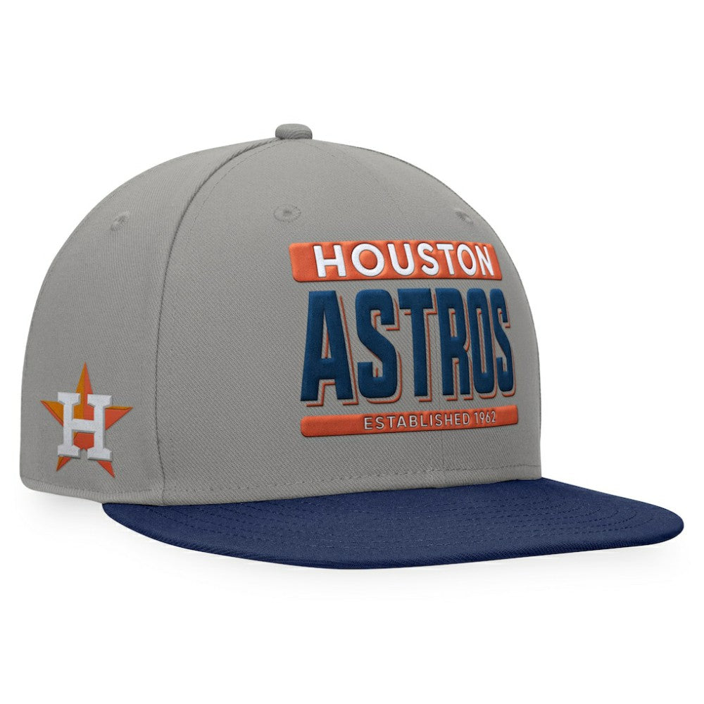 Houston Astros Fanatics Line Drive Two-Tone Snapback Hat discount