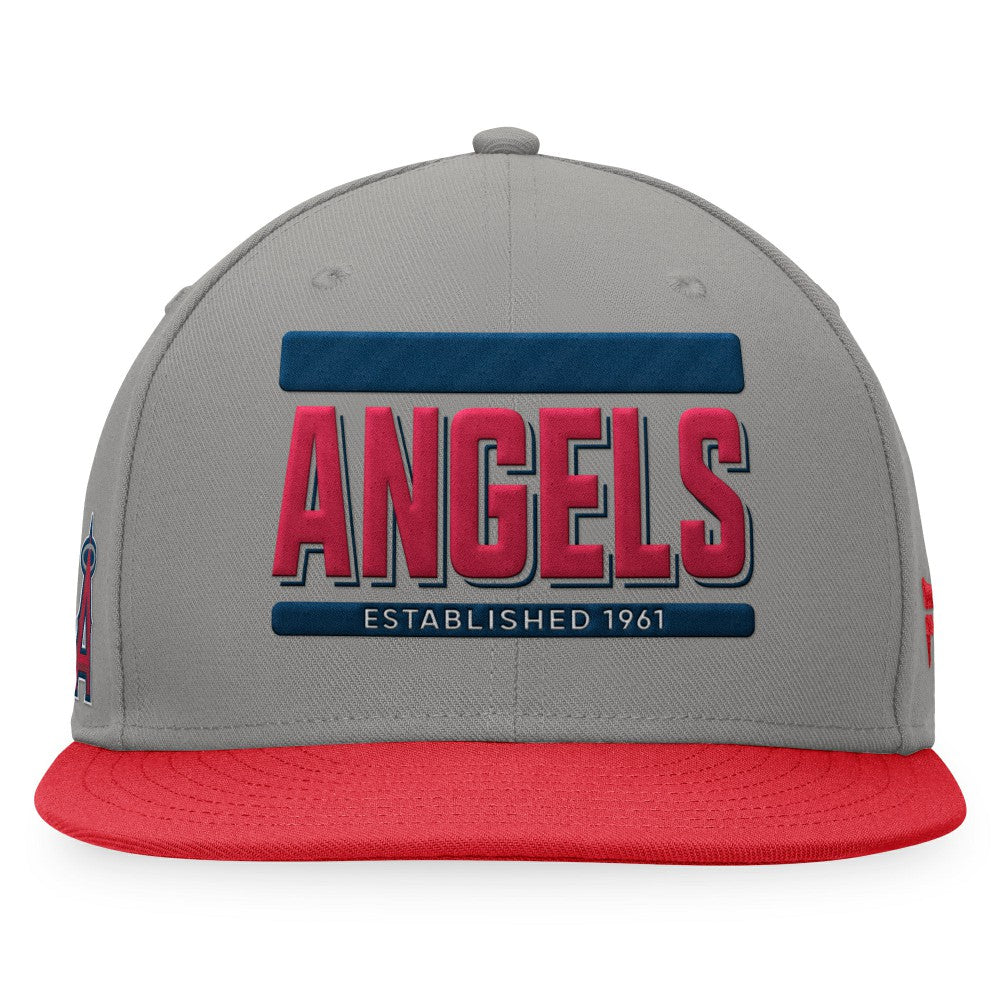 Los Angeles Angels Fanatics Line Drive Two-Tone Snapback Hat Online