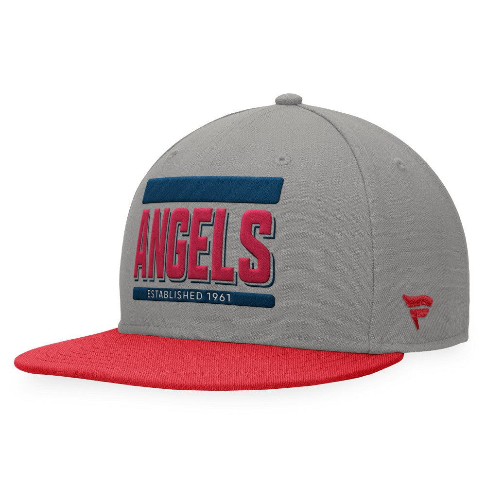 Los Angeles Angels Fanatics Line Drive Two-Tone Snapback Hat Online