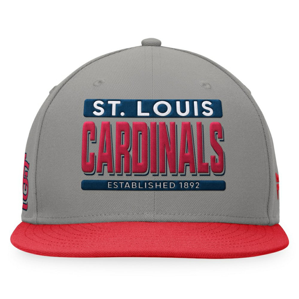 St. Louis Cardinals Fanatics Line Drive Two-Tone Snapback Hat On Sale