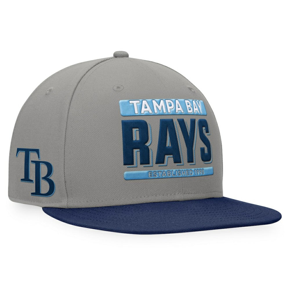 Tampa Bay Rays Fanatics Line Drive Two-Tone Snapback Hat Sale